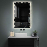 LED Spiegel Vertikal | Touch-Schalter | Anti-Beschlag-Funktion | Neutralweißes Licht - Reyze Seria Edge Model 4